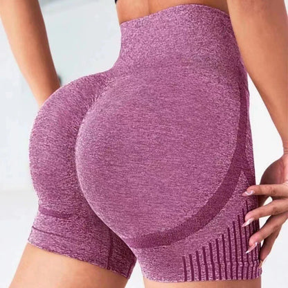 Women Yoga Shorts High Waisted and Hip Lifting Yoga Pants Outdoor Running Fitness Shorts Breathable Quick-dry Sportswear Pants