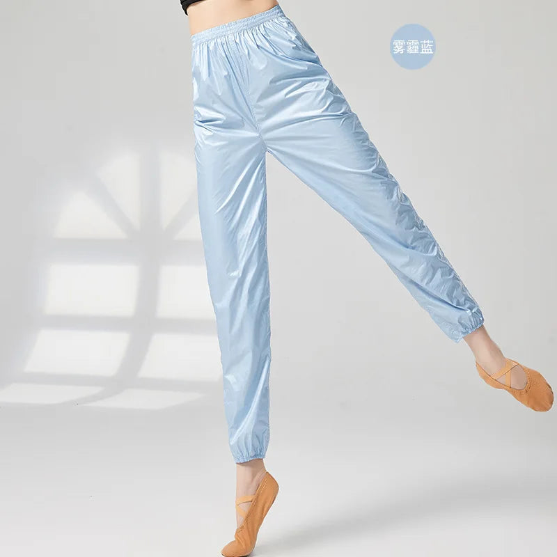 Ballet Pants Woman Yoga Leggings Fitness Yoga Pants Girls Sport Pants Dance Pants Nylon Dance Warm Up Fitness Pants Women