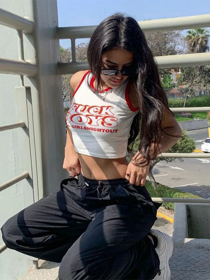 y2k Women Tops For Women Sexy Crop Tops Summer Sleeveless Sweet Tops Cloth Top women Summer Y2K Tops For Women traf 2023 woman