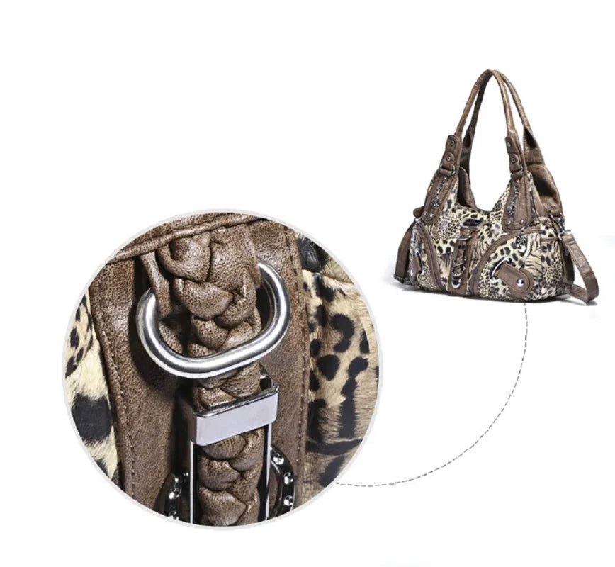 Women Handbags Fashion Shoulder Bag Large Tote Top-handle Shopping Pack Multifunctional Satchel Lady Hobos  Big Purse