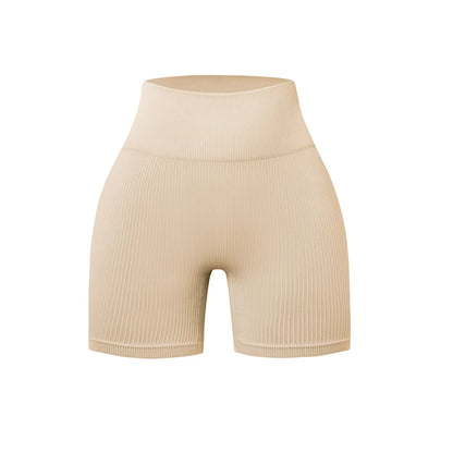 Women's Summer Loose Solid Color Yoga Pants Comfy Workout Pants Slim Female High Elastic Waist Skinny Yoga Running Sporty Shorts