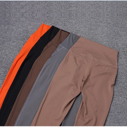 Yoga Pants Nude Fast Drying Breathable GYM Fitness No Wear underpants  Yoga Leggings High Waist