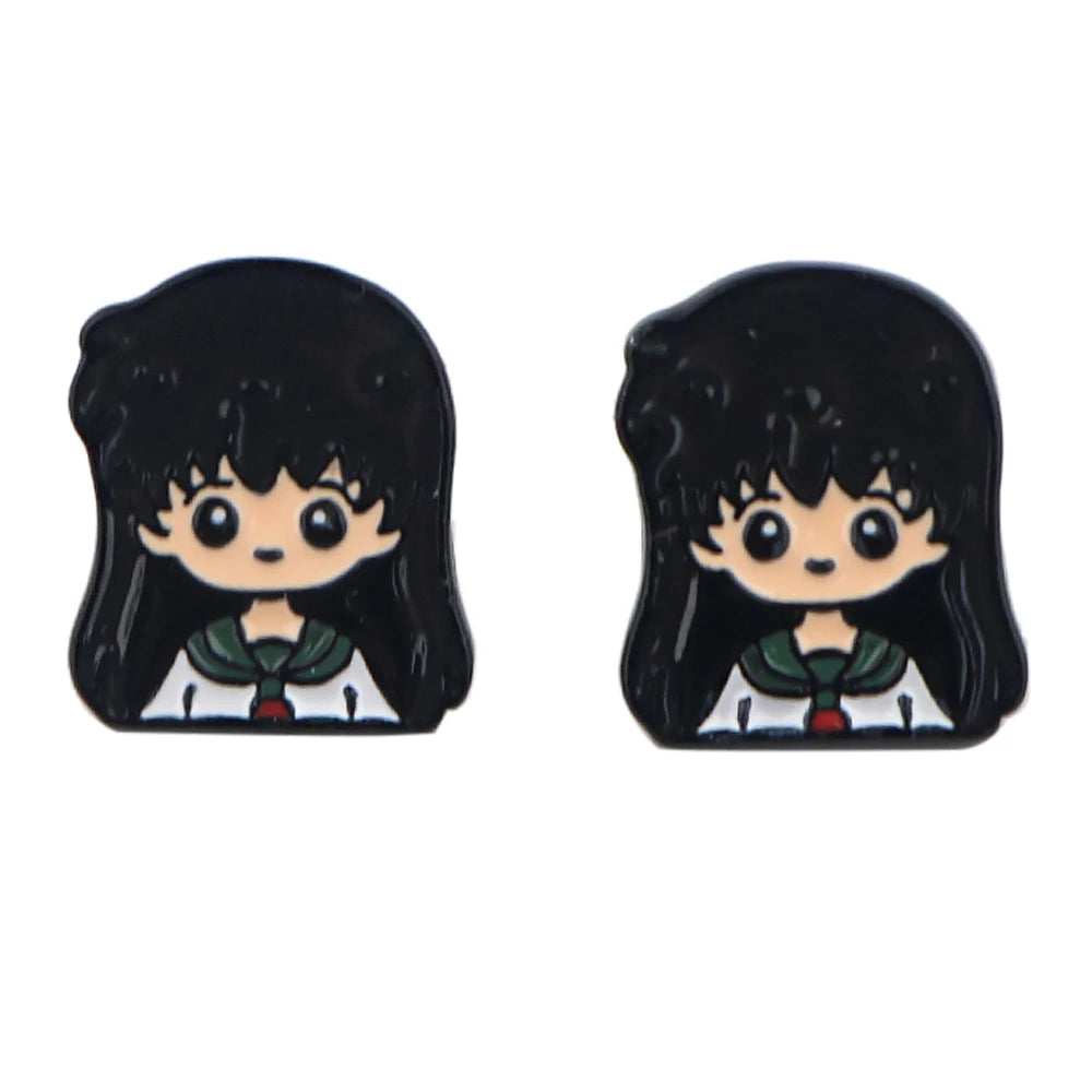 Earrings For Woman  Anime Cosplay Custom Stud Earrings Fashion Game Jewelry Anime Accessories Gift