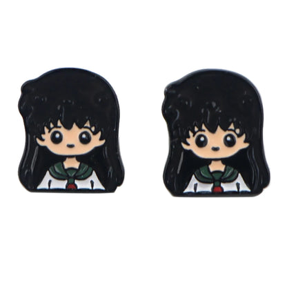 Earrings For Woman  Anime Cosplay Custom Stud Earrings Fashion Game Jewelry Anime Accessories Gift