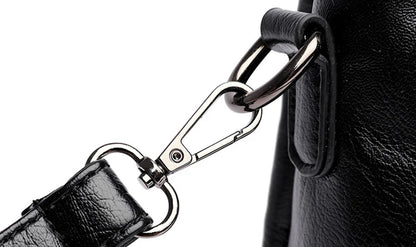 Women's Bags Retro Design Crossbody Bag Trend Quality PU Leather Bucket Shoulder Bags Small Handbags for Women