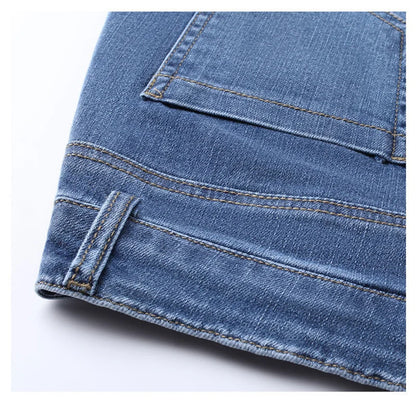 Women's Denim Skirts Spring Summer High-waisted Jeans Skirts Streetwear Female Sexy Sheath Skirts Fashion Split Retro Skirts