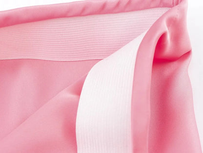 Satin Skirt Woman High Waist Elegant Long Skirts For Women Fashion Summer Midi Skirt Office Women's Skirts