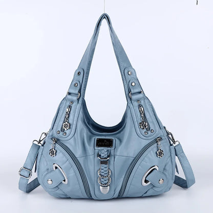 Women Handbags Fashion Shoulder Bag Large Tote Top-handle Shopping Pack Multifunctional Satchel Lady Hobos  Big Purse