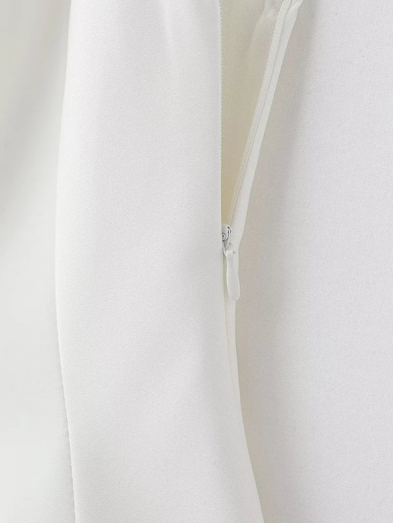 MUJER White Bow Sleeveless Tops for Women Black off Shoulder Top Female Spring Casual Tank Tops Woman 2025 Pleated Women's Tops