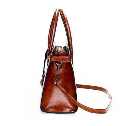 Genuine Handbags for Women 2025 New Luxury Ladies Hand Bags Female Leather Shoulder Top-Handle Crossbody Bags Casual Tote Sac