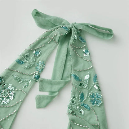 hirigin Sexy Glitter Sequin Tank Tops Women Y2K Fashion Deep V-neck Hollow Out Cropped Tops Tee Summer New Backless Beach Tops