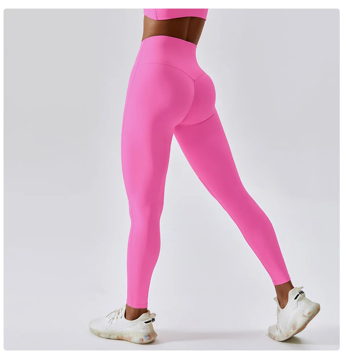 Women's Yoga Pants Nude Feeling Running Speed Dry Buttock Lifting Fitness Pants High Waist Tight Gym Push-Up Sweat Pants