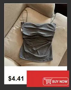 Woman's Top With Built In Bra Button Padded Bra Lady's Top Strap Vest Tank Top Summer Girls Cute Women Casual Female Camisole