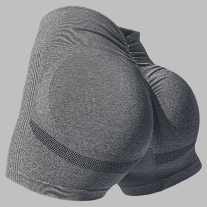 High-Waisted Hip-Lifting Yoga Pants for Women, Running Bare Sensation Breathable Fitness Pants Outer Wear Leggings, Tight Shorts