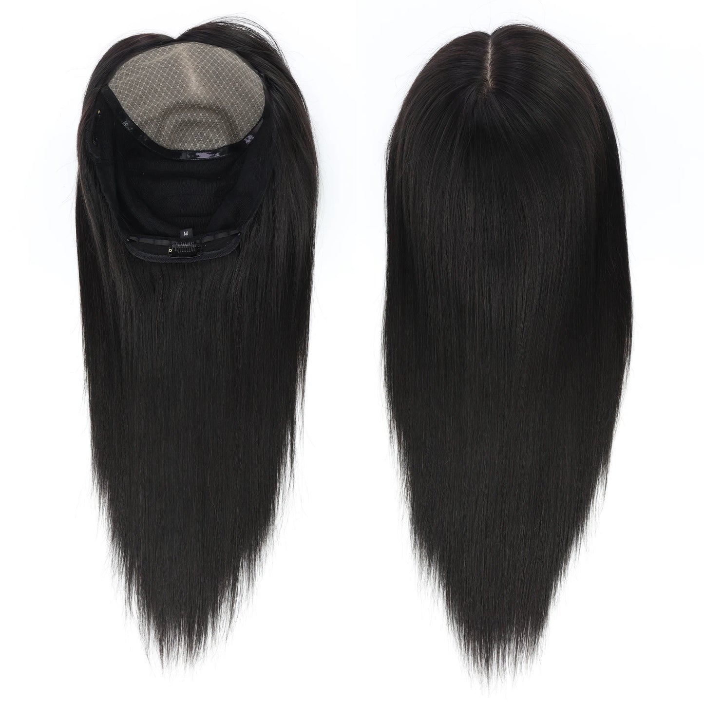 6x6“ Silk Top Full Lace Wig with PU front Real Virgin European Human Hair Wig for Women Silk Base with Elastic Net Wear to go