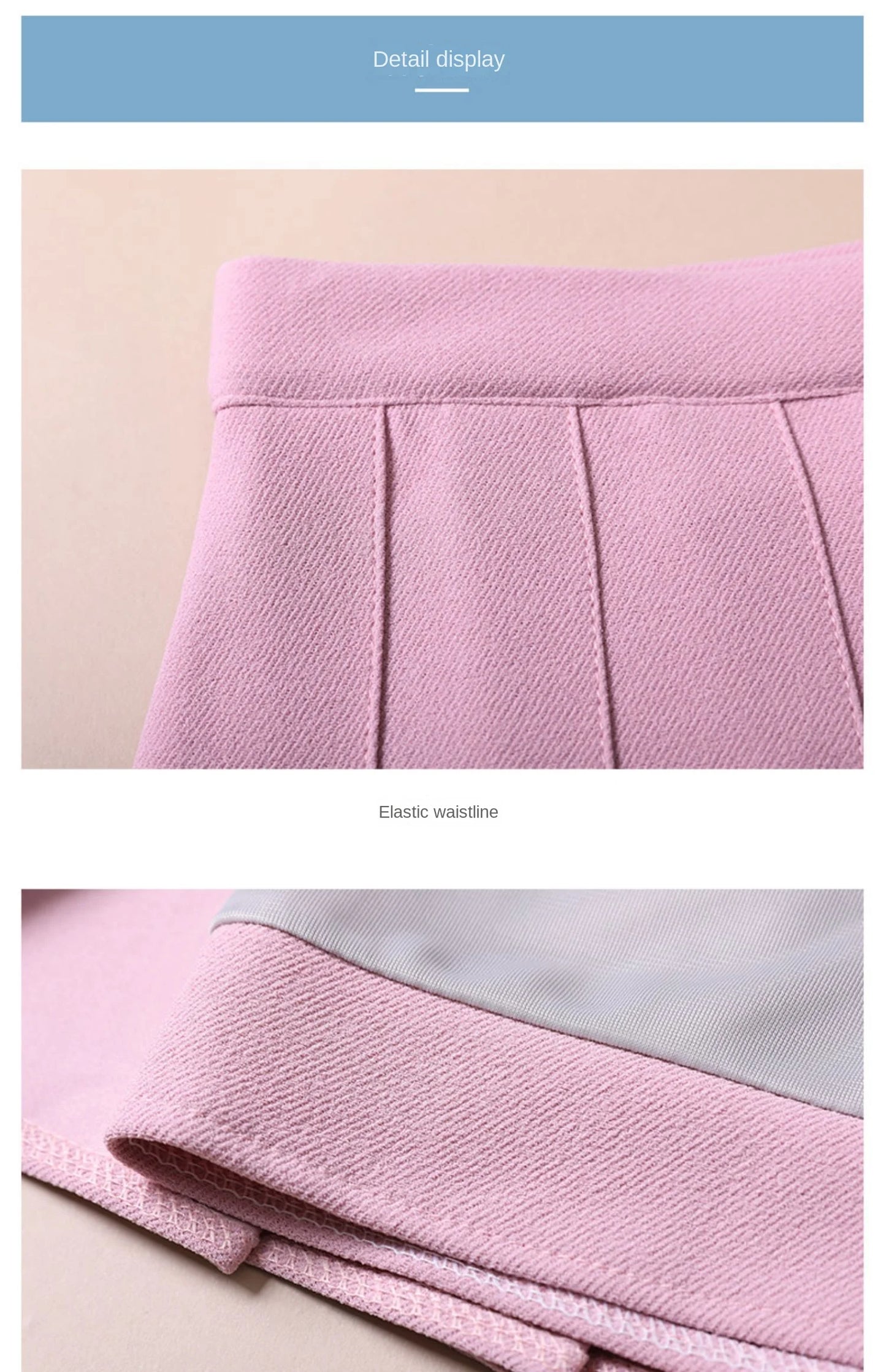 Women's Skirts Japanese Fashion School Clothes Brown Pleated Saias Femininas Girls Red Ropa Para Mujer Mini Skirt With Shorts