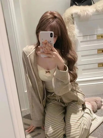 Women Camisole Tank Tops Sexy Bow Sleeveless Corset Top with Chest Pad Sweet Lace Patchwork Crop Tops Summer Slim Elegant Camis