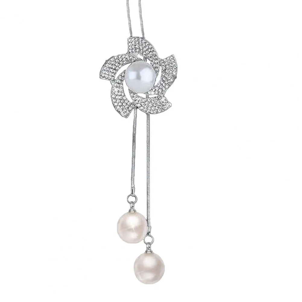 Women Necklace Chic Multiple Styles Pendant Necklace Long Sweater Chain Party Dress Necklace Jewelry Gift