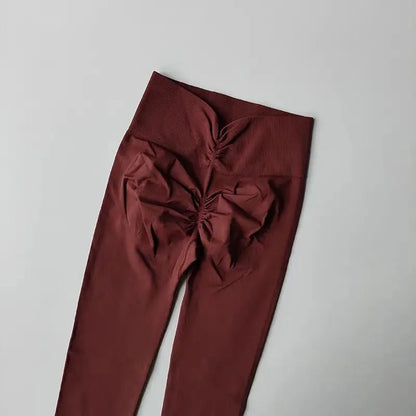 High-end Yoga Pants Women Fitness Leggings High elastic Sports Pants Push UP Tights Running Leggings Breathable Gym Leggings