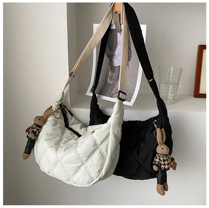 Embroidery Crossbody Bags for Women Large Capacity Handbags Shoulder Messenger Bag Female Popular Fashion Hobos Shopper Bag Sac