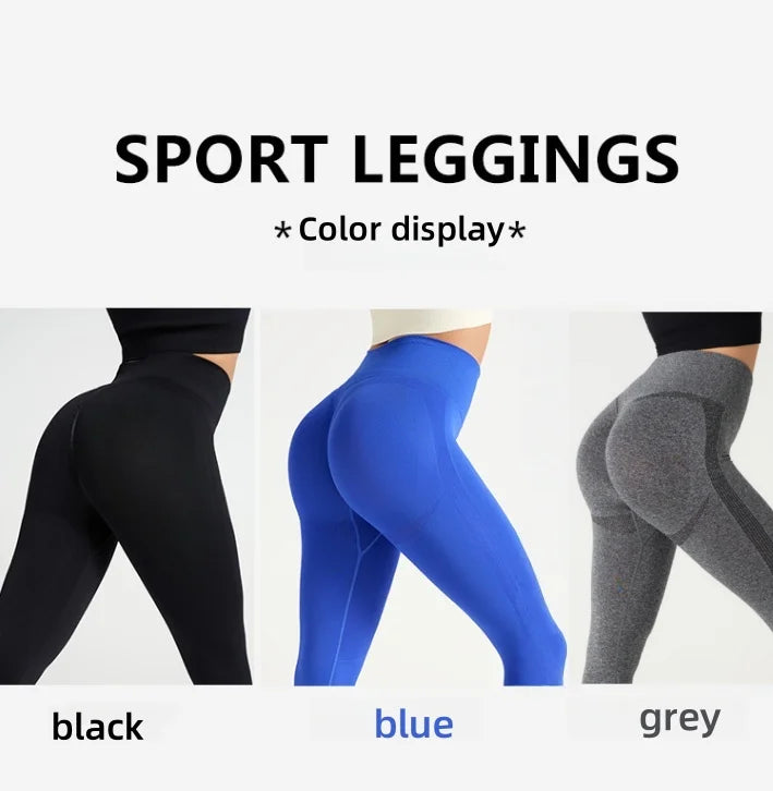 New high-waist yoga trousers for women - belly control leggings, elastic and soft workout pants, comfortable fitness pants”