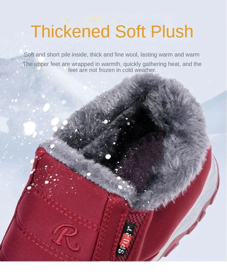 Women's Shoes Autumn Winter Casual Cotton Chunky Sole Warm Anti-Slip Affordable Free Shipping