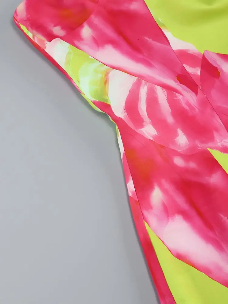 Birthday Dress for Women Brithday Party Outfits Sexy Strapless Prom Gown Retro Print Evening Dresses Luxury 2024 Woman Clothes