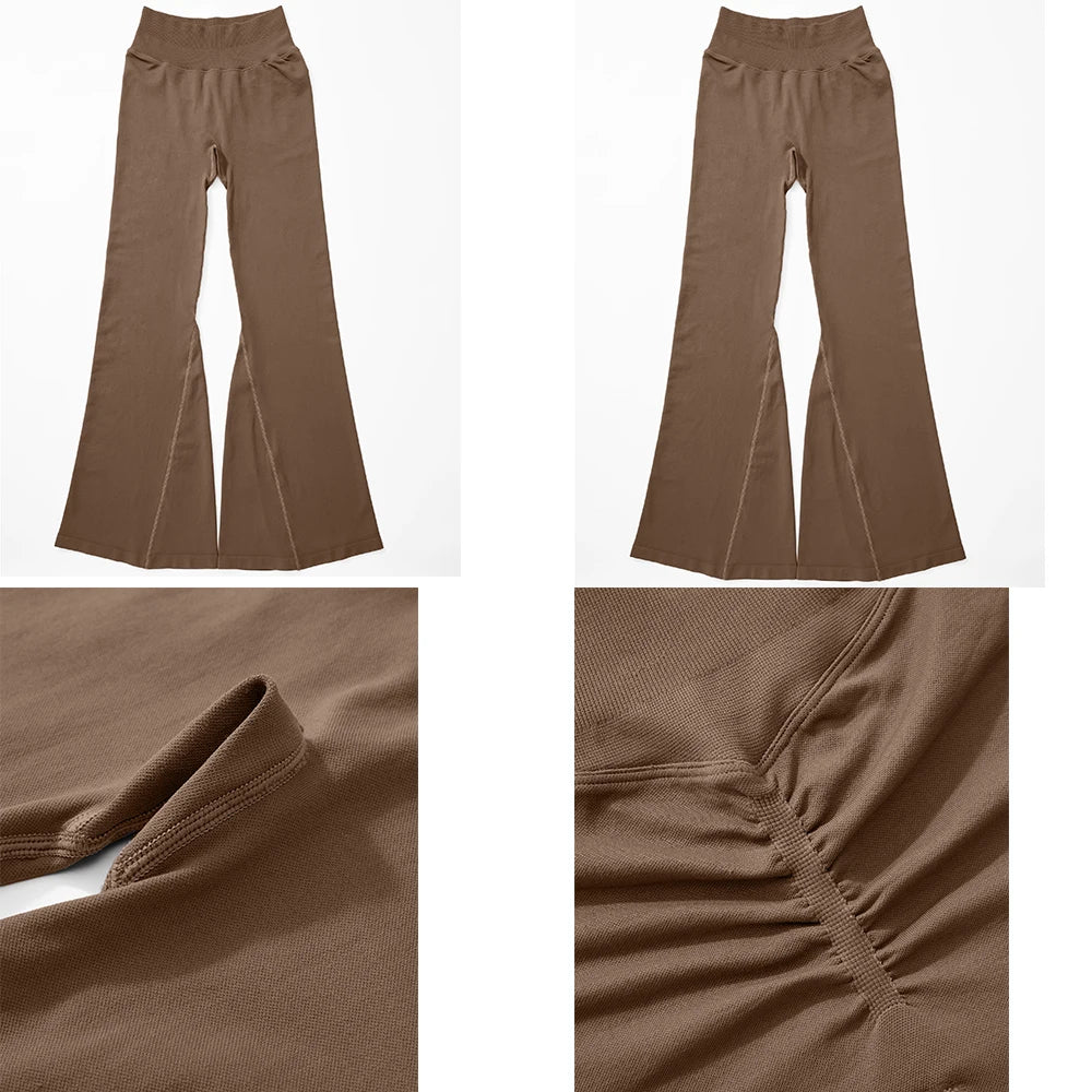 Women's Yoga Pants High Waist Bootcut Flared Leggings Workout Fitness Casual Wear Comfortable  Activewear Yoga Flared Pants Wome