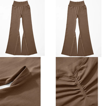 Women's Yoga Pants High Waist Bootcut Flared Leggings Workout Fitness Casual Wear Comfortable  Activewear Yoga Flared Pants Wome