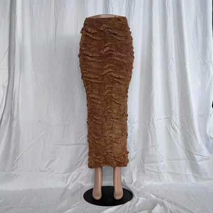 2025 Spring Summer Women Style Women Long Skirts Muslim High Quality Fashion Style Fit High Waist Skirt Plus Size Skirt