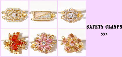 18K Gold Plated Brass Crystal Earrings Findings Earwire Clasps Hooks For DIY Women Handmade Earrings Accessories Wholesale