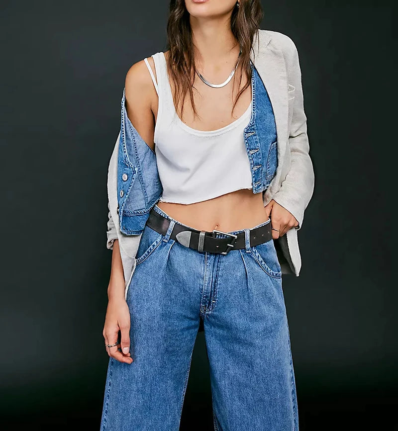 100% Cotton Tops For Women 2024 Casual Sleeveless Women Summer Top Streetwear Sexy Crop Tops Ladies Aesthetic Clothing