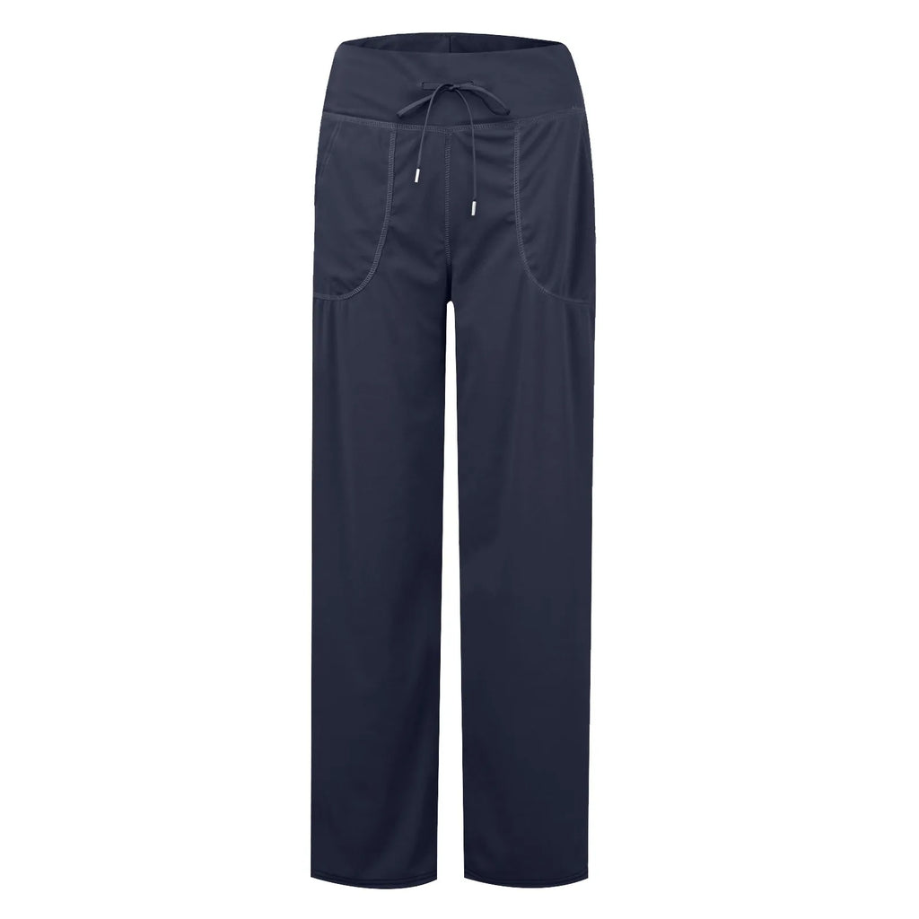 Wide Leg Pants For Women Yoga Pants High Waist Sweatpants With Pockets Stretch Pants Comfy Workout Sports Sweatpants