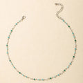 Necklace for Women Bohemian Colorful Beaded Fashion Jewelry Set On The Neck Party  Choker Chain  Femme Handwork Gift Daily