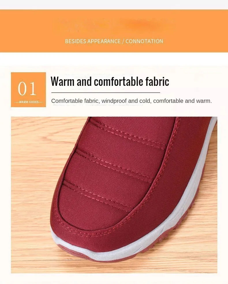 Women's Shoes Autumn Winter Casual Cotton Chunky Sole Warm Anti-Slip Affordable Free Shipping