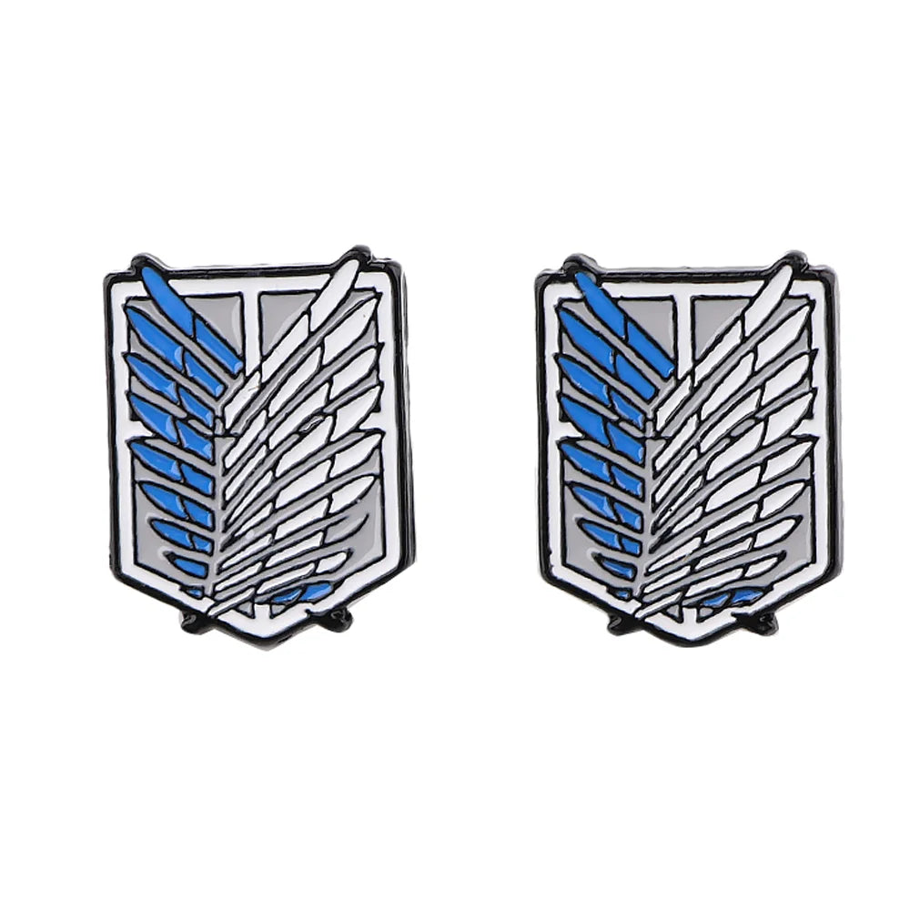 Anime Series Earrings for Women Girls Cartoon Studs Earrings Stainless Steel Ear Pierced Jewelry Accessories Party Gifts