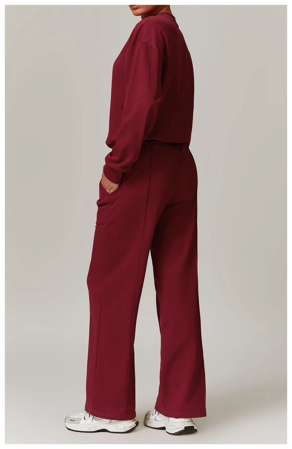 Women's High Waisted Straight pants Sweatpants Casual Yoga Jogger Pants elegant pants Women Pants Yoga With Pockets pantalones