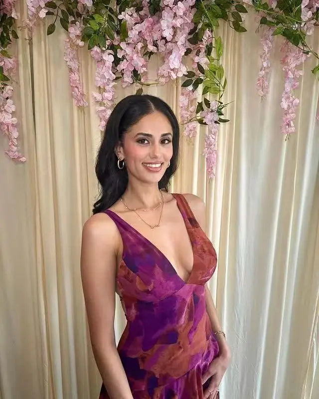 Women's Dresses Sexy Hanging Neck Dress Summer Ladies Chiffon Ruffled Hem Dress Fashion Beach Vacation Dress for Female 2025 New