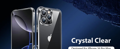 2pcs Ultra-thin Clear shockproof Phone Case for iPhone 16 15 14 13 12 11 Pro Max 14 15 16 Plus iPhone protector Silicone Cover