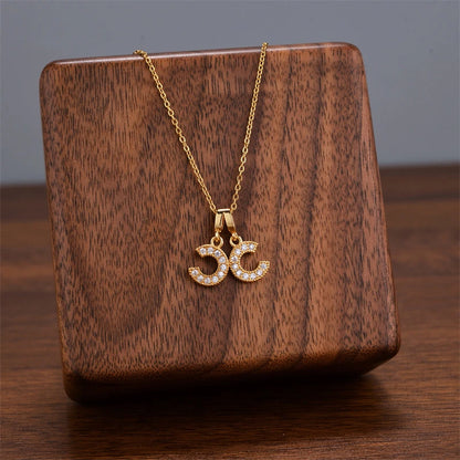 2025 New Necklace For Women, Non Fading C Letter Pendant, Light Luxury, Niche High-end, Sensational And Explosive Product