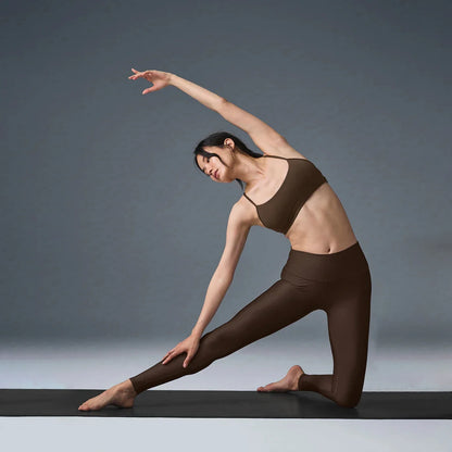 Women Yoga Pants Gym Pilates Seamless Sports Clothes Stretchy High Waist Athletic Exercise Fitness Leggings