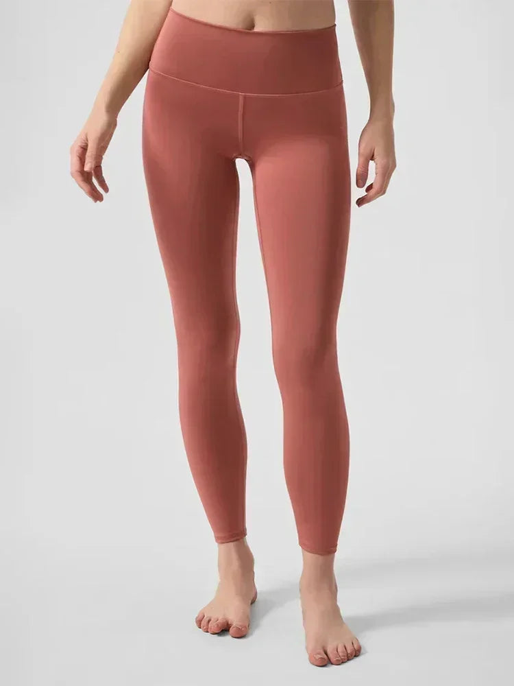 Yoga Leggings 7/8 High-Waist Airlift Legging Yoga Pants for Women Leggings Stretchy Tight Fitting Fitness Sports Workout Pants