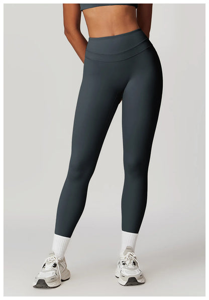 New Yoga Pants Women Workout Yoga Leggings High Waist Sport Leggings Women's Running Workout Tights Gym Push Up Fitness Trousers