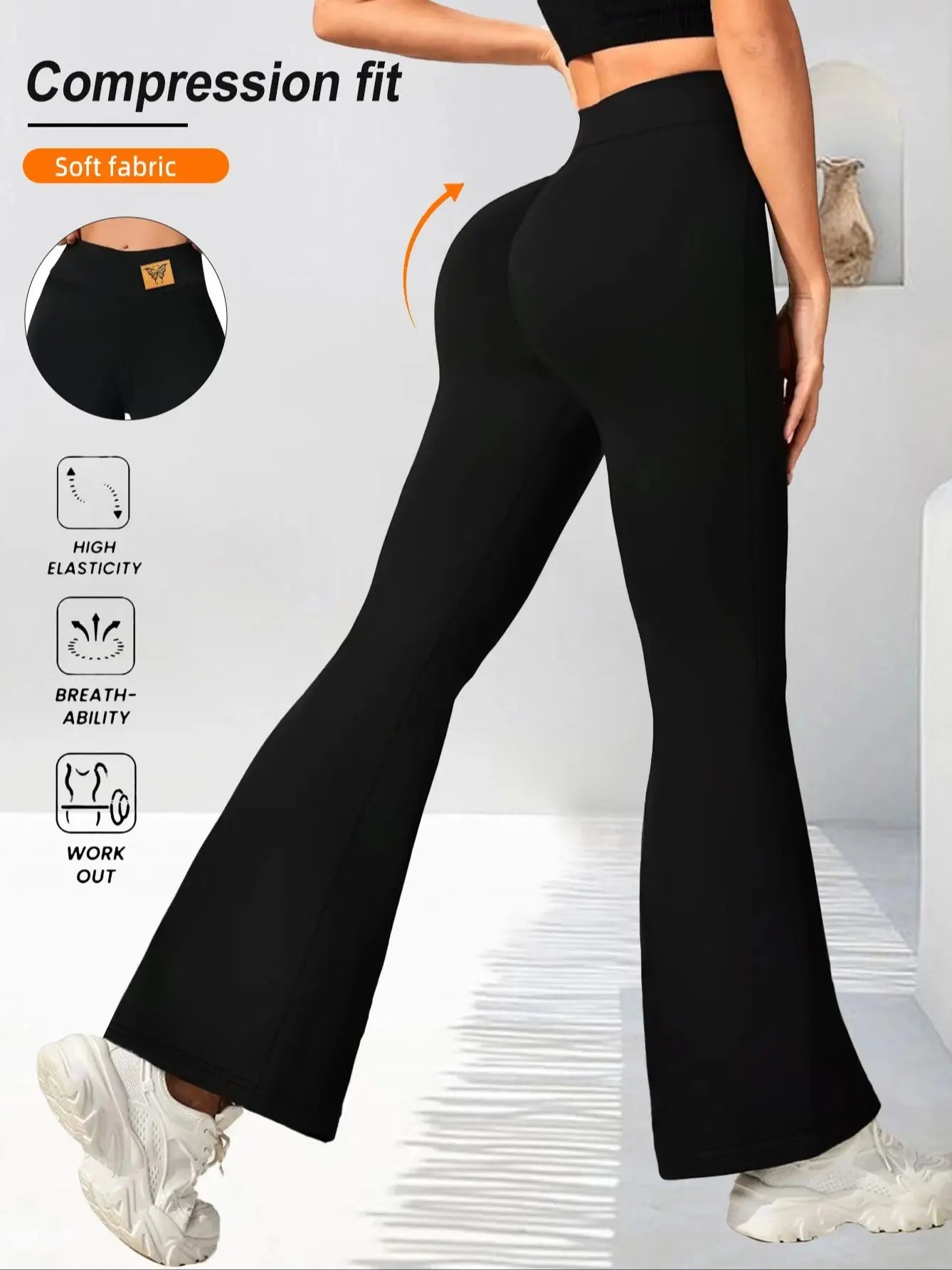 Women's  Leggings Yoga Pants Summer High Waist Gym Butt-Lifting Design Pants for Women