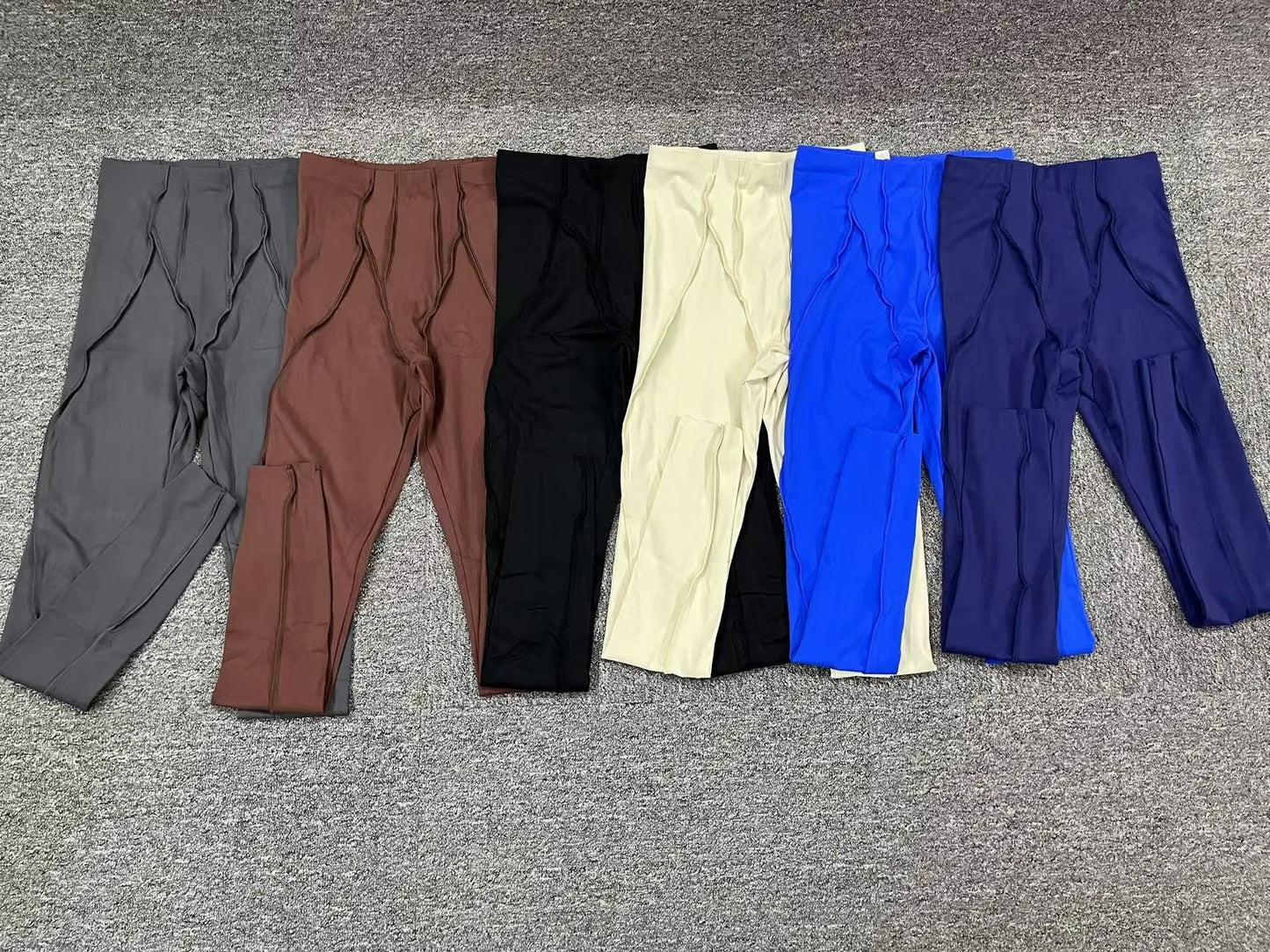 Women Nude Straps Yoga Pants Squat Proof Workout High Waist Leggings Fitness Pant Female Active Wear Legging