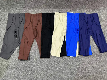 Women Nude Straps Yoga Pants Squat Proof Workout High Waist Leggings Fitness Pant Female Active Wear Legging