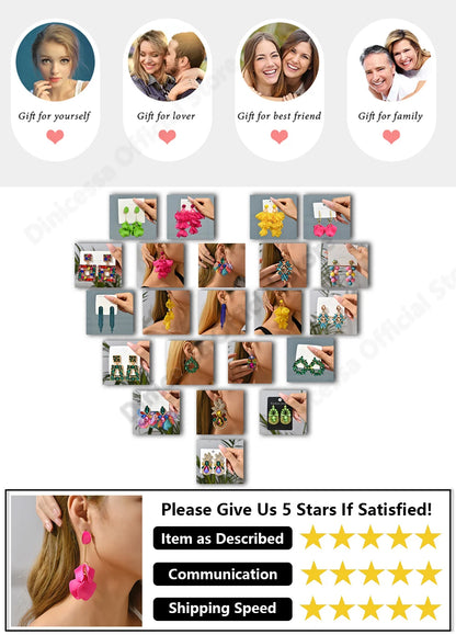 Design Dangle Earrings For Women Girl Luxury Elegant Metal Hollow Chain Leaves Crystal Brincos Pendant Jewelry Ear Accessories