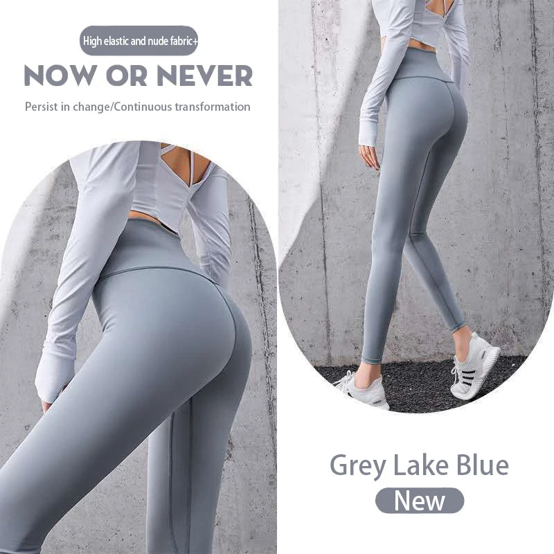2025 New Yoga Pants Sport Leggings Women Tights Gym Push Up Leggings Fitness Jogging Pants Pantalones Deportivos Para Mujer