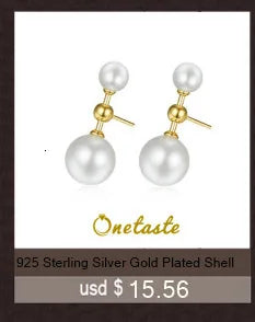 925 Silver Two Tone Plated High Polished Small Stud Earrings For Women Minimalist Trendy Statement Earring Personalized Gift