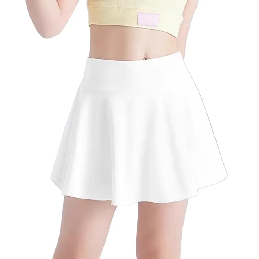 Children's tennis skirt Girls' fashion skirts Spring summer light quick-drying skirt Pants skirt Anti-exposure sports skirts